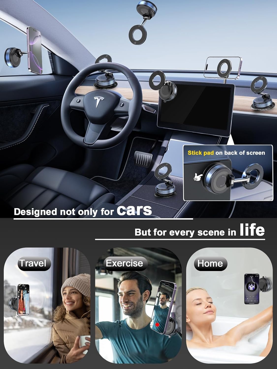 Suport Telefon Magnetic 360